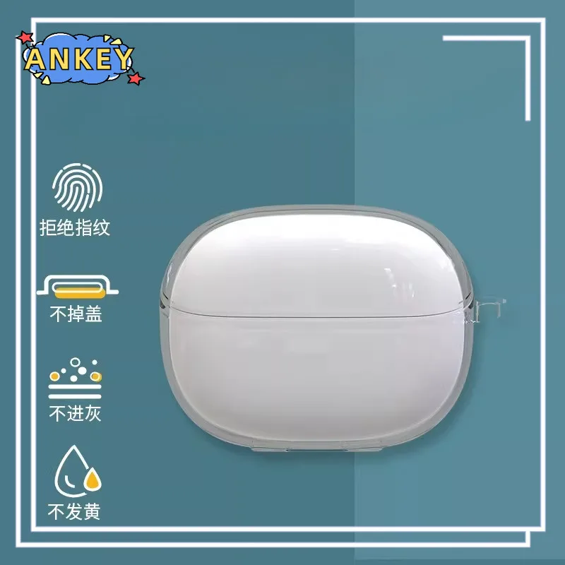 

Прозрачный чехол для Roseselsa Ceramics MK2, защитный прозрачный чехол из ТПУ, чехол для Bluetooth-наушников, портативный чехол для наушников