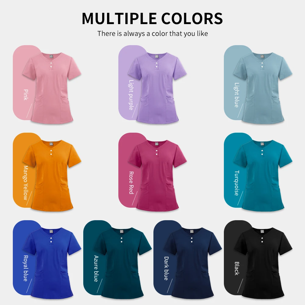 卸売ドクターナーススクラブセット医療制服女性ジョガーセット病院アクセサリー手術室手術服作業服