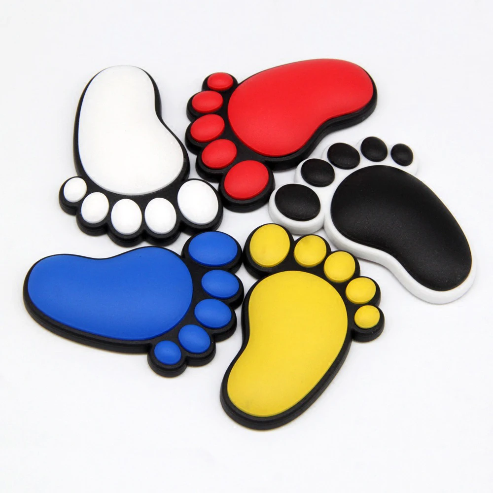 4PCS car door anti-collision stickers, cute footprints, front and rear bumpers, anti-collision strips, drive door anti-collision - view 5