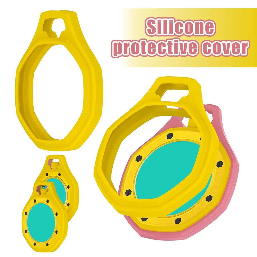 Silicone Protective Case for Swatch x AP Royal Pop Pocket Watch Full Cover Shockproof Anti Scratch Precise Cutout Case