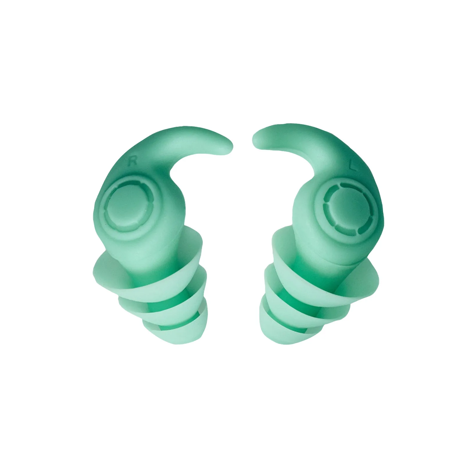 Tappi per le orecchie da nuoto in silicone impermeabili – Vestibilità comoda e riutilizzabile per attività su surf, snorkeling e in piscina (4 paia)