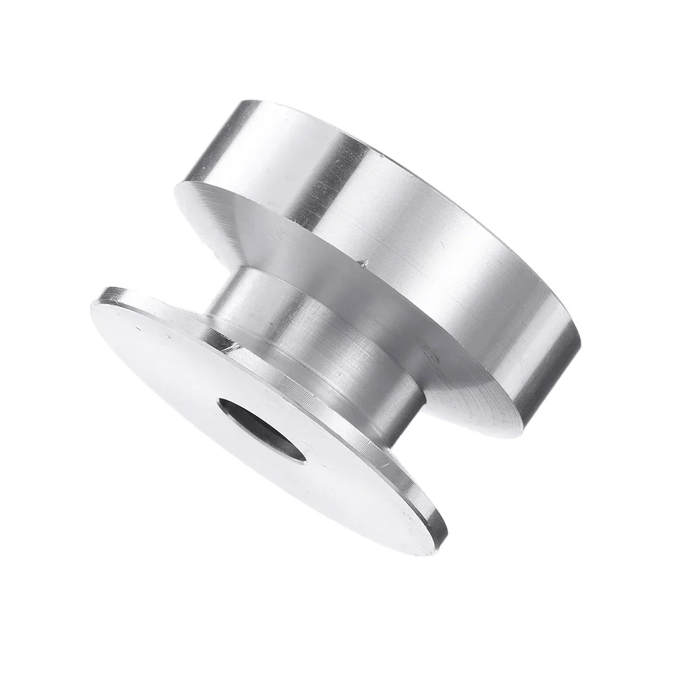 1pcs 40MM Aluminum Alloy Single Groove Pulley A Type Spindle Pulley Wheels 8-20MM Fixed Bore for Spindle Motor Round Belt