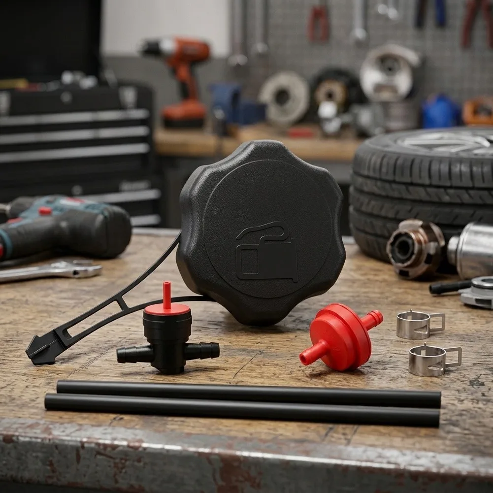 Replacement Fuel Lid Fuel Tank Cap Secure Locking Feature Wear Resistant Easy Installation Fuel Tank Cap For Toro Mowers
