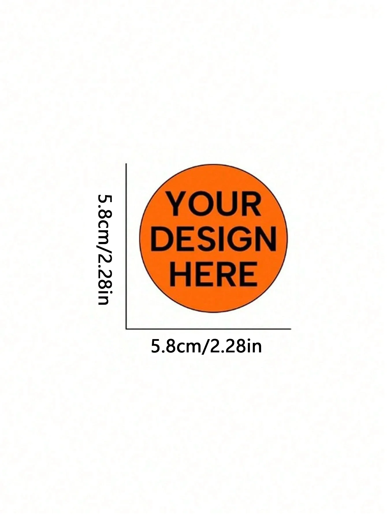 Custom Design Button Badge Brooch, Customizable Text/Logo/Photo