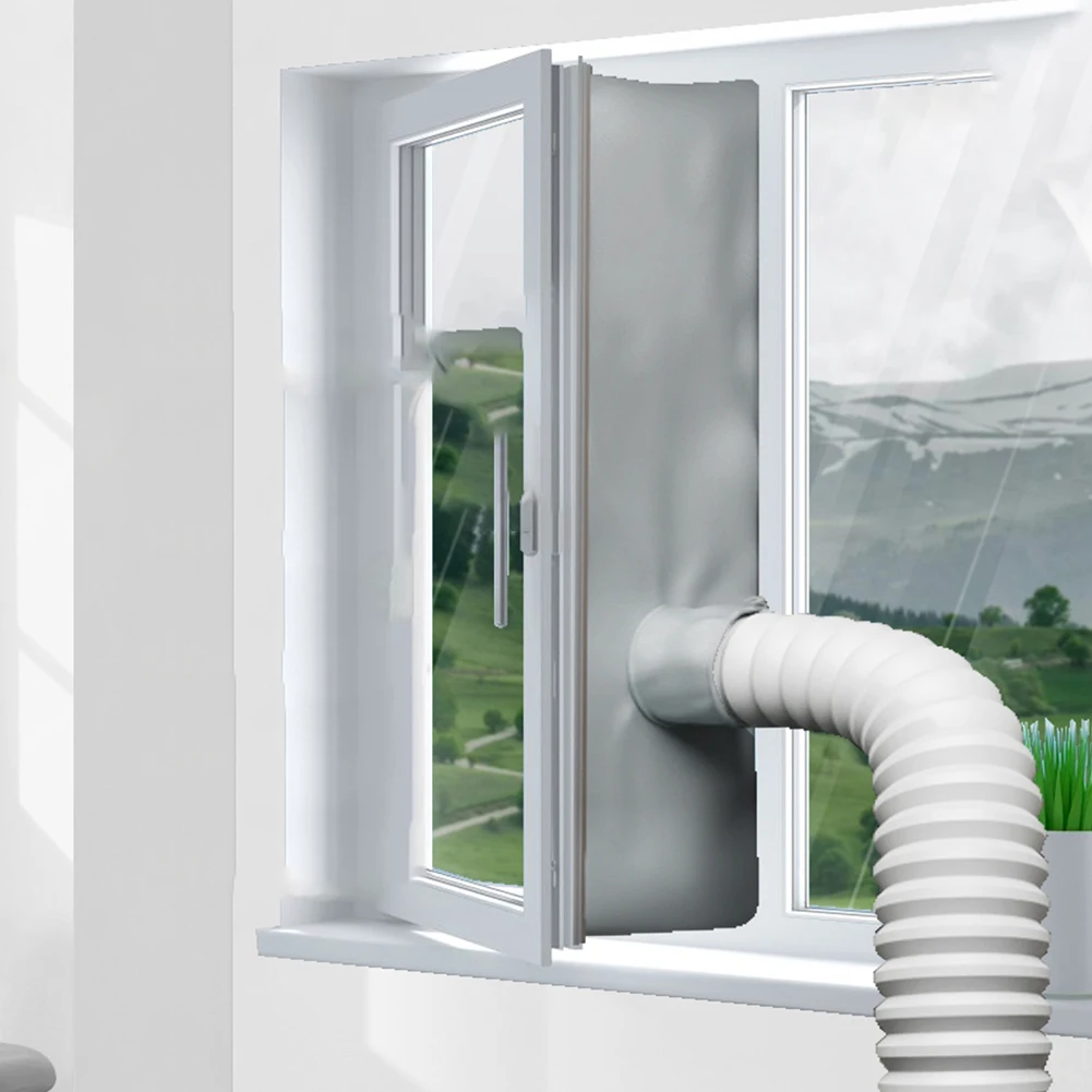 Air Conditioner Window Sealing Cloth Kit Portable Air Conditioner Sealing Cloth Excellent Waterproof Performance