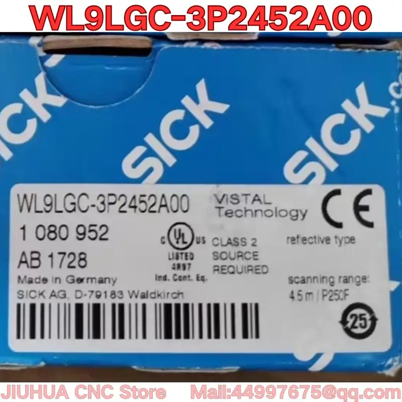 

Совершенно новый фотоэлектрический переключатель WL9M4-3P2232 WL9LGC-3P2452A00