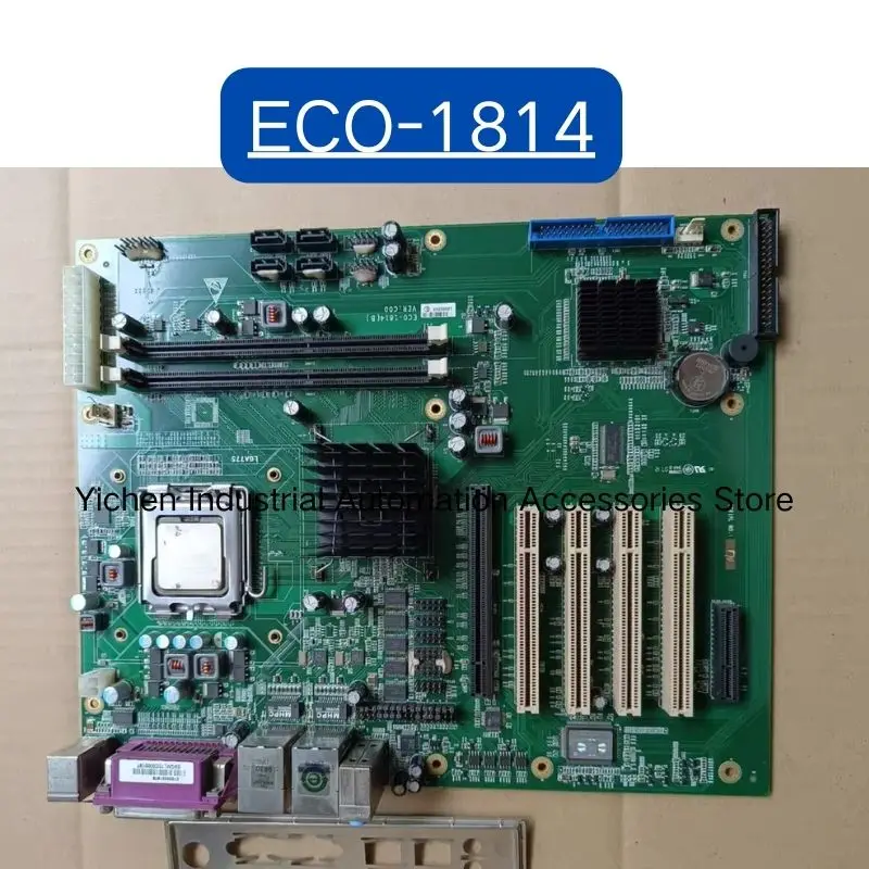second-hand ECO-1814 Industrial Motherboard tested ok