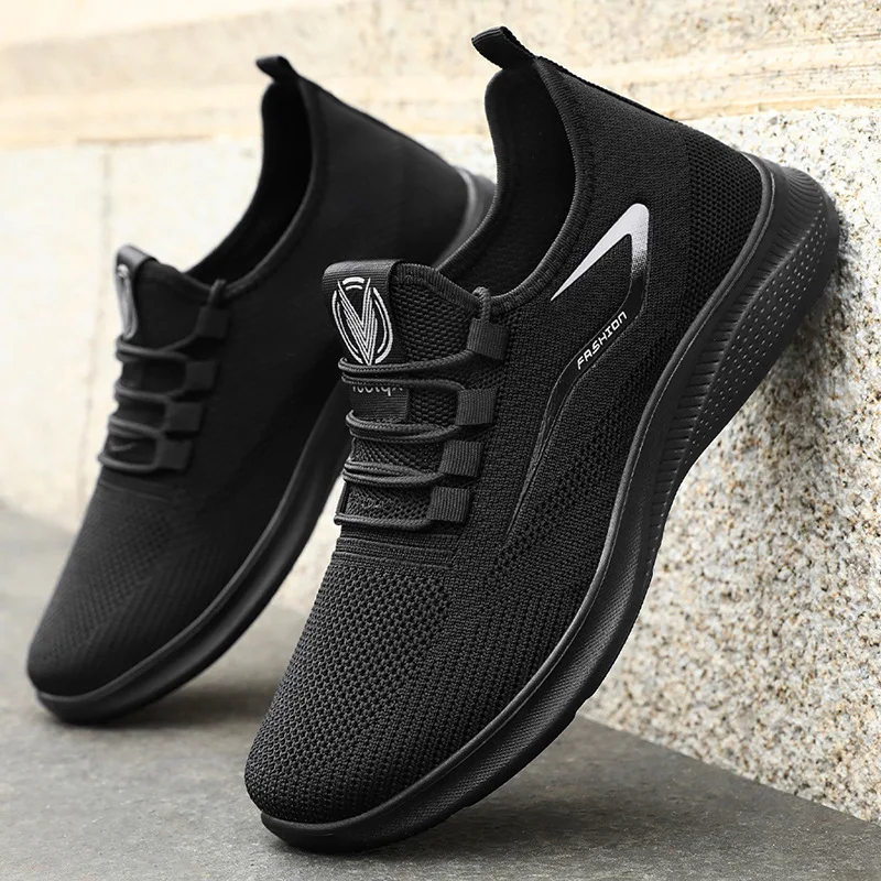 Unisex Slip On Mesh Running Sneakers, Lightweight Breathable Athletic Shoes for Men Women Multi Colors