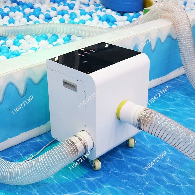 Automatic Ocean Ball Cleaning & Disinfection Machine, All-in-One Washer for Kids Playground Ball Pit