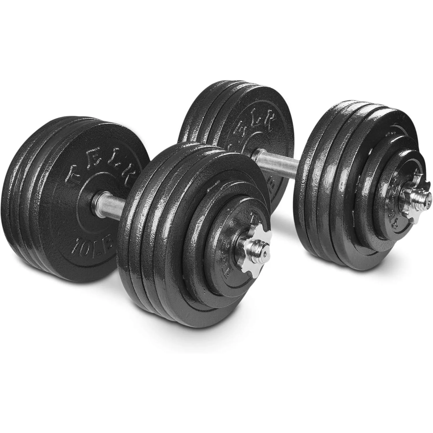 

TELK Adjustable Dumbbells, Available for 45, 65, 105 and 200 lbs