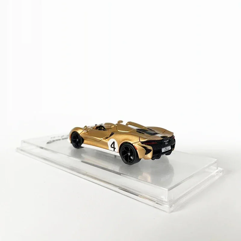 CM 1:64 Modello di auto Mcla Elva Open Top Lega pressofusa Display per la raccolta di veicoli sportivi