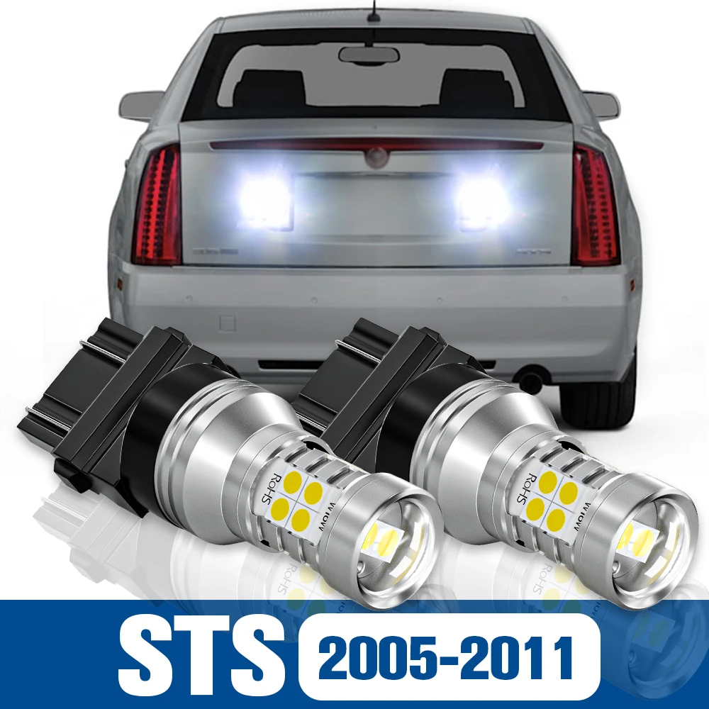 

2pcs LED Reverse Light Back up Lamp Accessories Canbus For Cadillac STS 2005 2006 2007 2008 2009 2010 2011