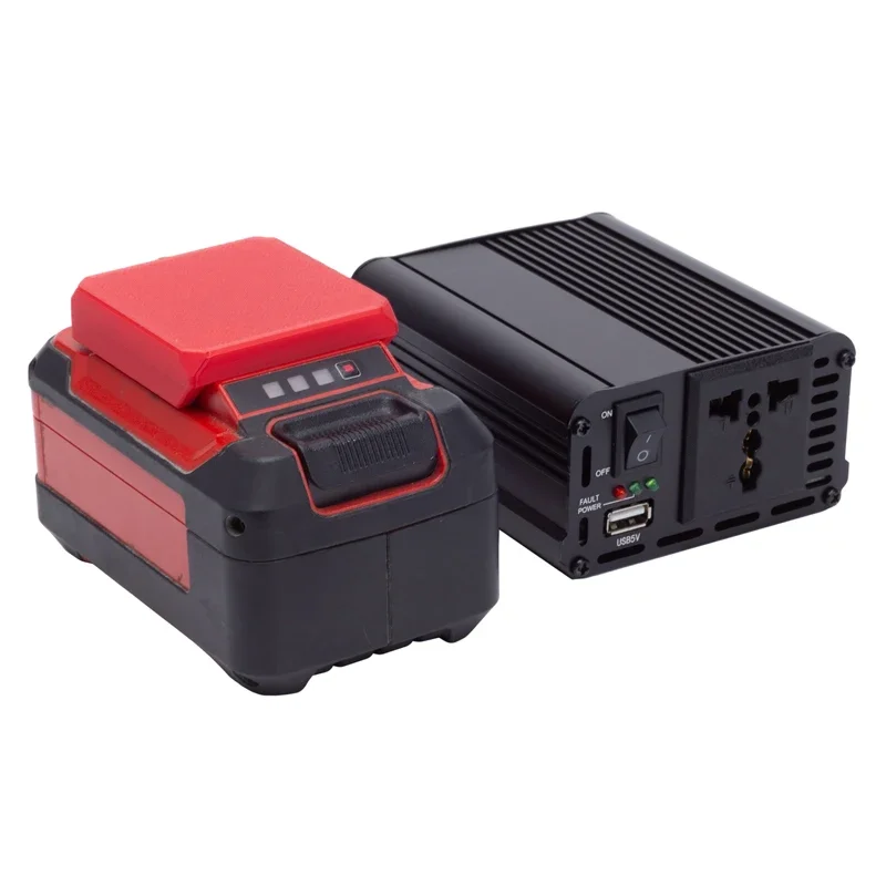 

For Einhell/X-Change/Ozito 18V PXC Li-ion Battery Wireless Power and Fast Charging 220V-240V 200W Portable Power Inverter