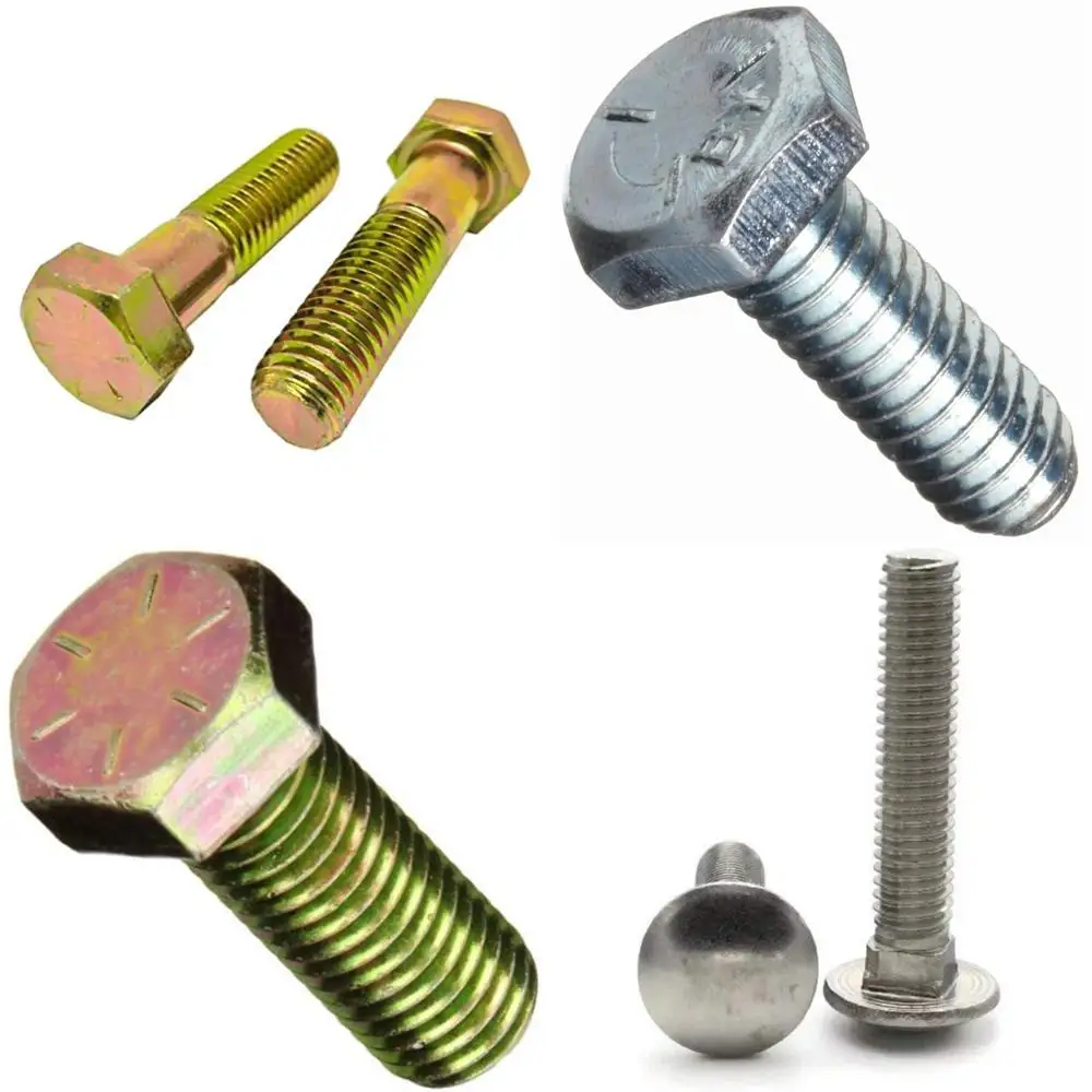 

Grade 8 Zinc Yellow Plated Hex Cap Screws Coarse Thread 5/8-11 x 8 10-Piece Set Partially Threaded 1.75 Thread Length
