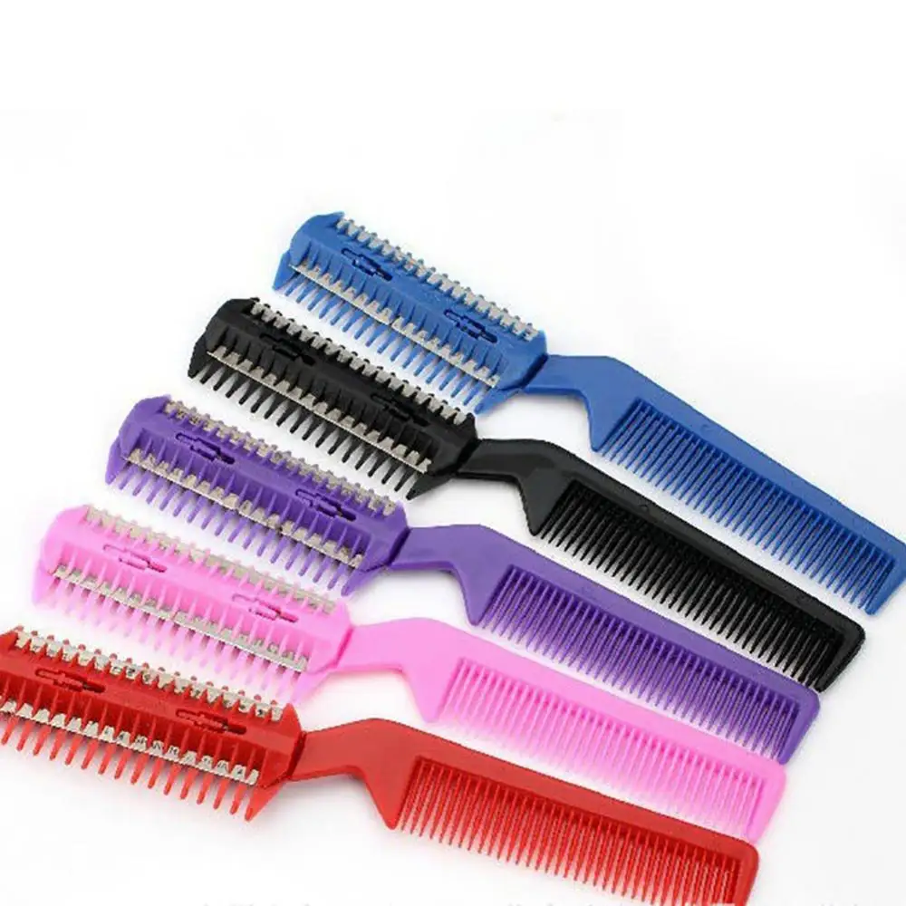 20cm Hair Razor Comb Hairdressing Thinning Trimmer Home Professional Styling Tool Sharp Barber Razor Beard Hair Razors Cut Hair