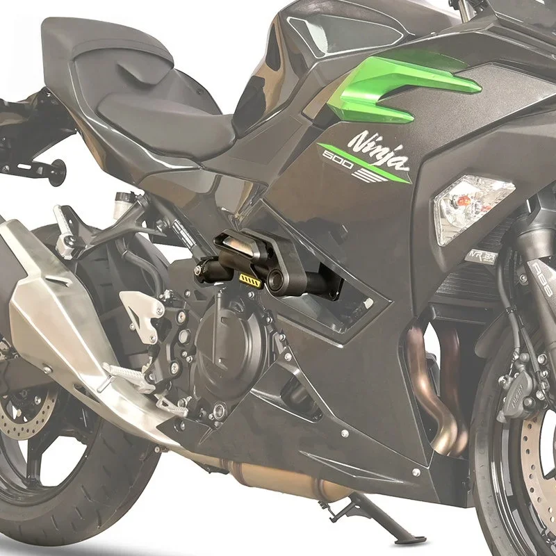 FOR Ninja 500 All-Weather Protective Bundle - Rust-Proof Crash Bar Anti-Knock Bumper Radiator Guard Kit for Motorcycle Safety