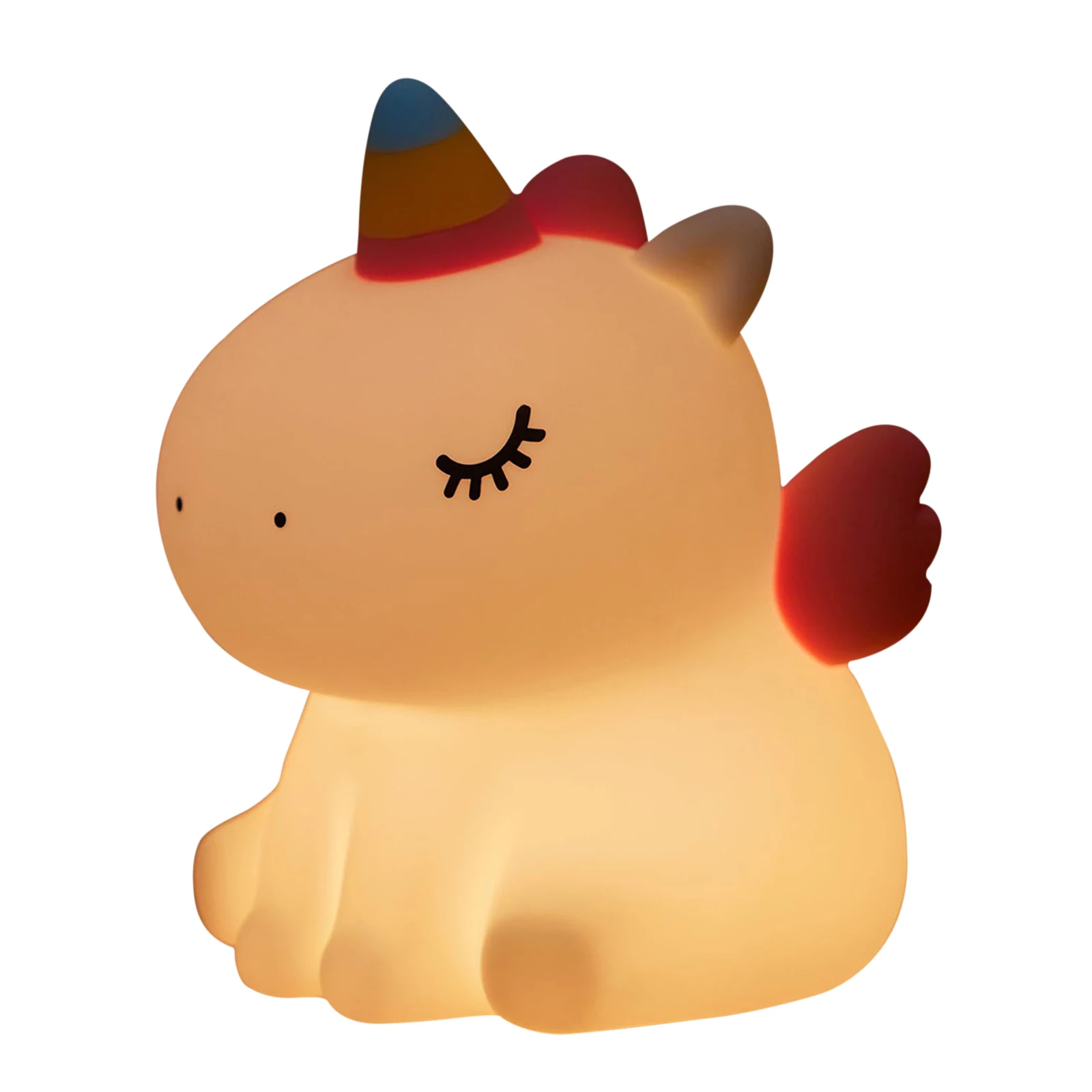 Silicone Portable Dimmable Soft Night Lamp Tap Control Baby Night Light Portable Kids Night Light for Children Women Teen Girls