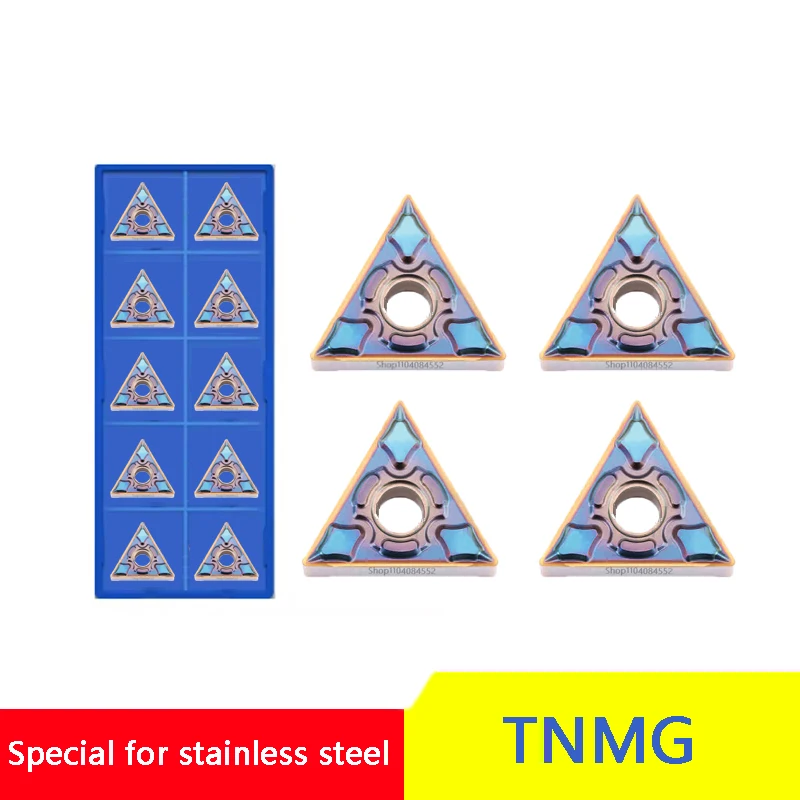 TNMG160404 HF TNMG160408 MM TNMG160412 Carbide Inserts TNMG TNMG16 TNMG1604 External Turning CNC Lathe Tool for stainless steel