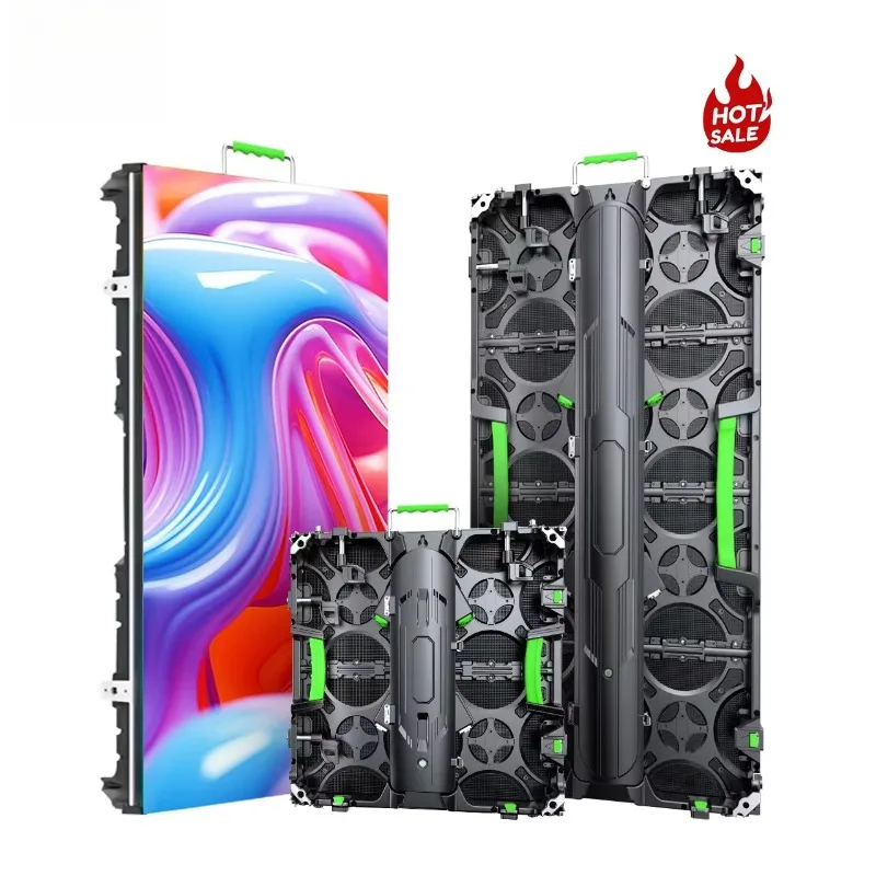 P1.9-P3.9 Mobile Advertising LED Wall 500X1000mm High Performance Stage Rental Visual Billboard Panel