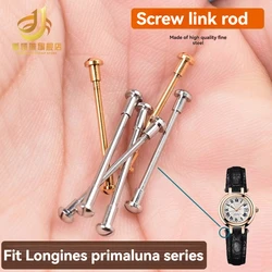 Screw Rod for Longines Heart Moon Watch Screw L8 Series L8.110.5 Belt Ear Connection Rod L8.120.4 Watch Bolt 16mm 18mm