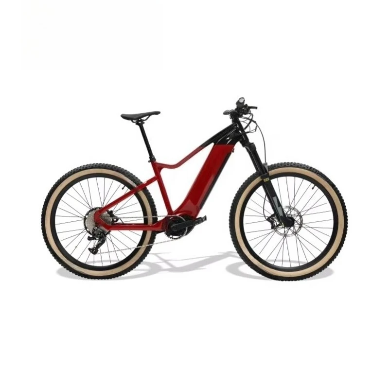BR2024 All Mountain Hard Tail Aluminum Alloy Electric Bike Adult Bafang 500W Mid Drive Electric Mountain Bike