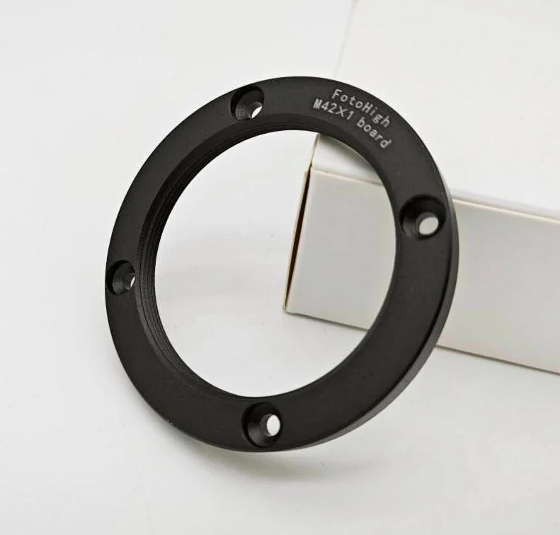 ProScope Lens board Lens Flange Plate with M42x1 Female Thread