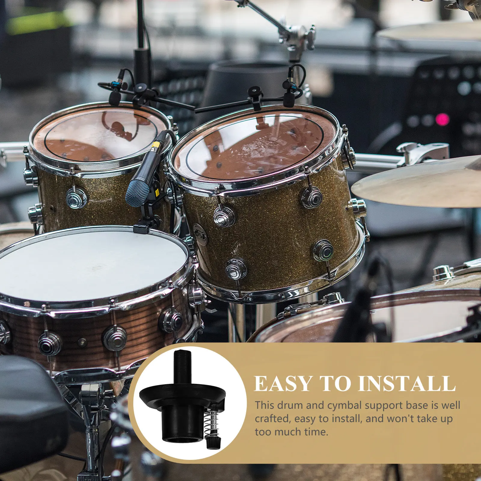حامل صنجات الهاي هات موثوق ومس - مراجعة Cymbal Hi Hat وسعره
