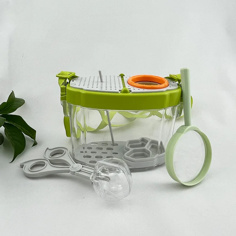 Insect Observation Box With Magnifying Glass Children's Insect Observation Box Transparent Collection Observation Research