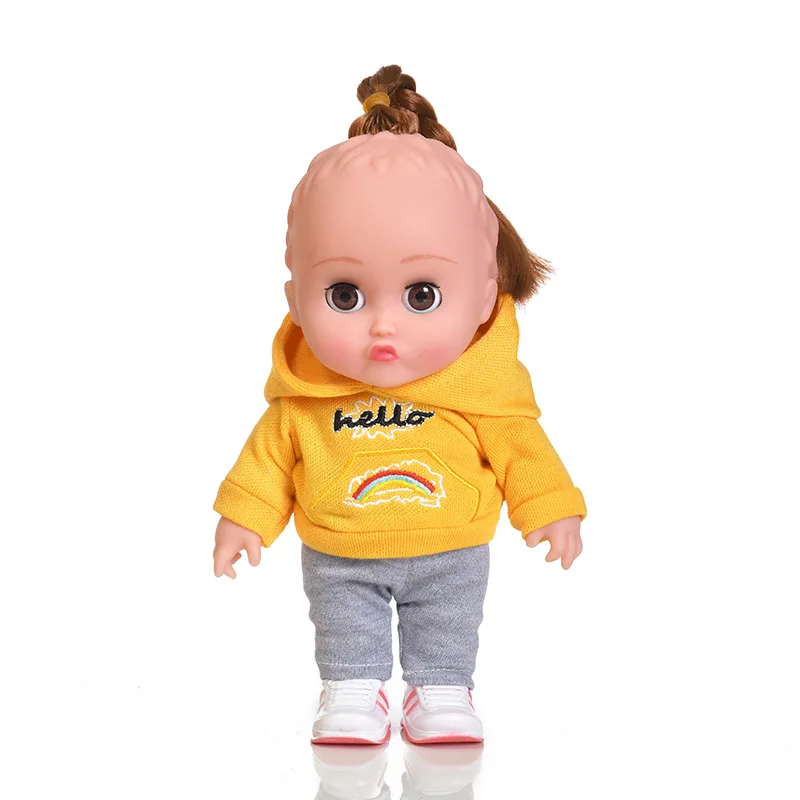 22cm Enamel Doll Doll Trendy Play Doll Little Boy Decoration Children's Day Toy Gifts Wholesale