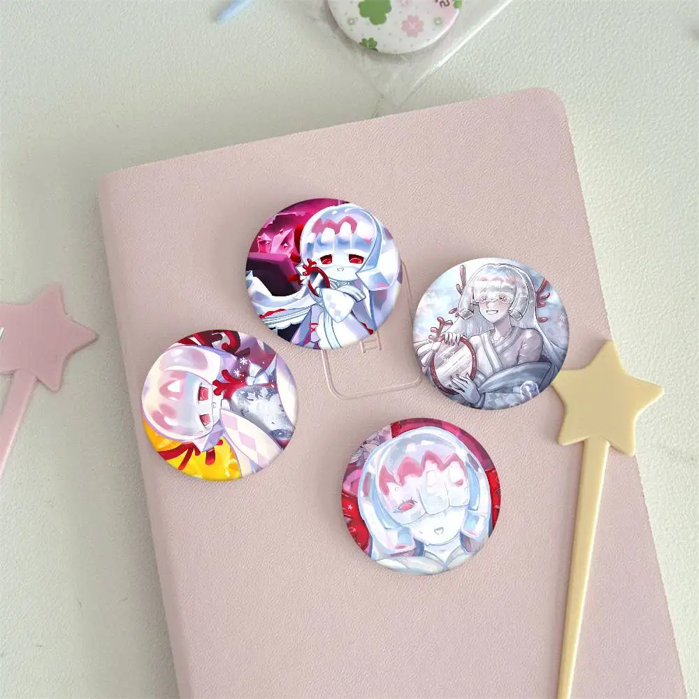 Agar A-Agar C-Cookie Pin Redondo Creativo para Solapa, Broche, Accesorio para Ropa y Mochila