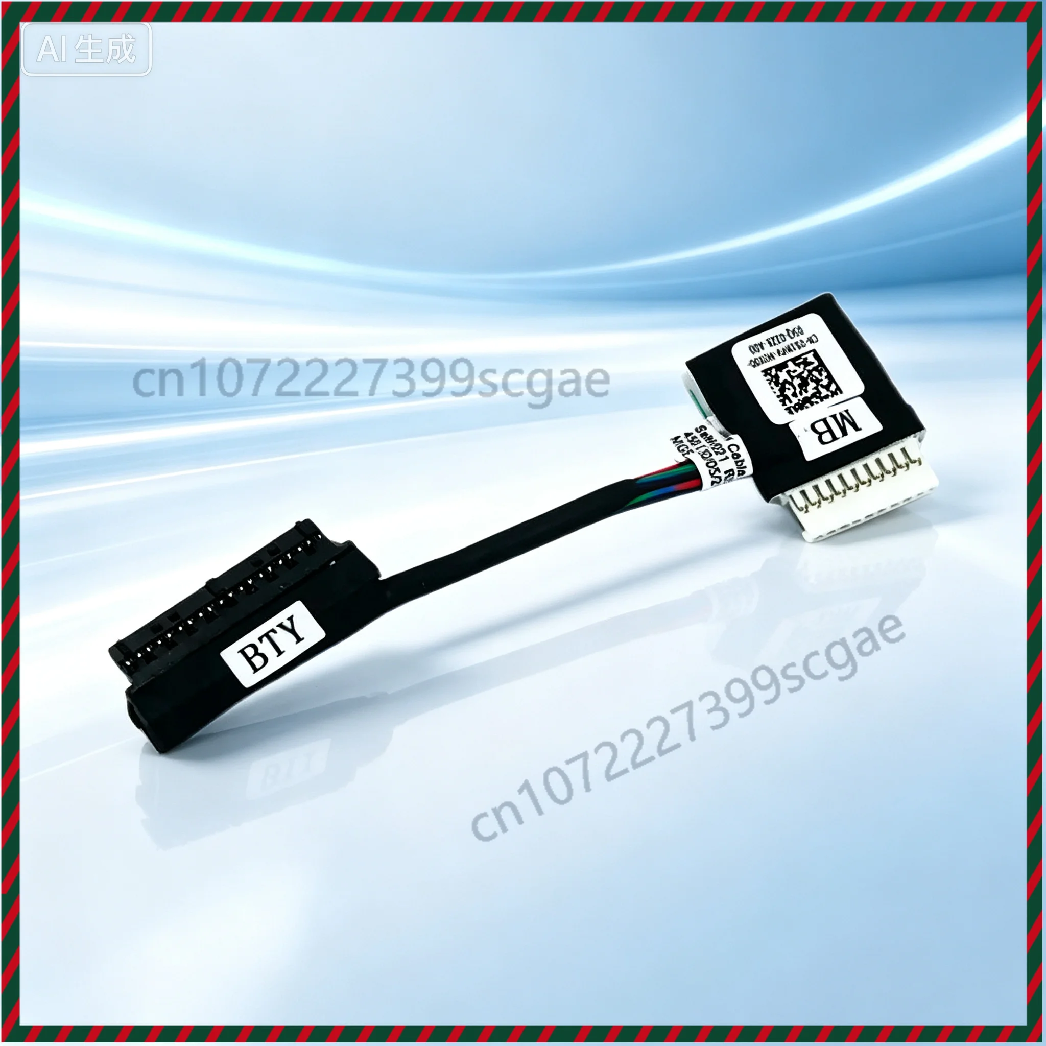 Replacement 10pcs Battery Cable Connector for Dell G3 3590 G5 5590 5500 051NFV 450.0H707.001