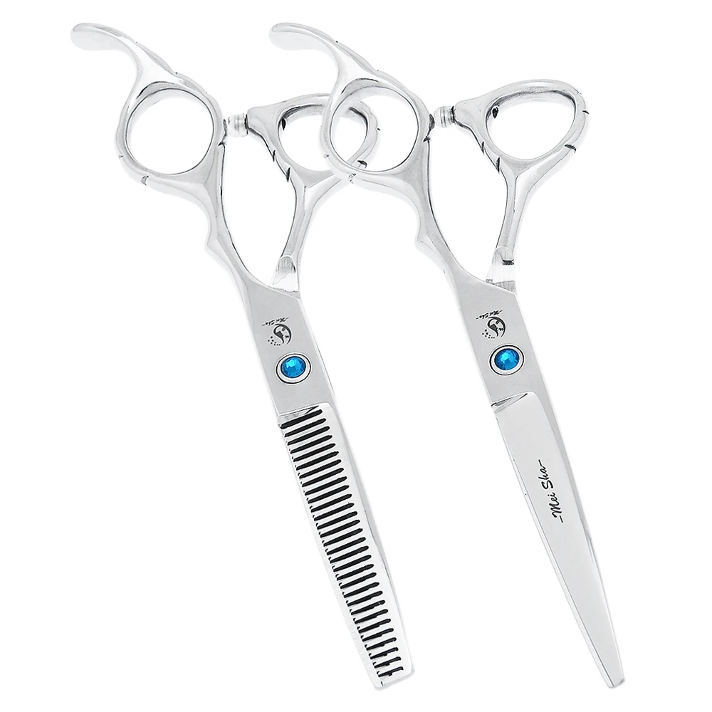 

5.5 /6.0 Inch Professional Hair Cutting Scissors Barber Thinning Shears Non-slip Hand Safety Hairdressing Scissors JP440C A0036A