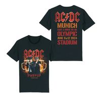 2025 New AC/DC T Shirt Men Women Cotton Tees Hip Hop Rock Short Sleeve Brand Men's T-shirt High Quality Summer Tops Streetwear