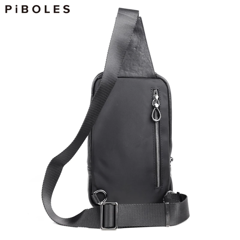 

Casual Genuine Leather Men's Chest Shoulder Bag Multi-function Outdoor Chest Pack Vegetable Tanned Leather Messenger Bag