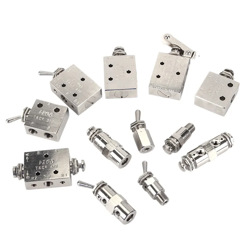 toggle switch TAC2-41V 31V 41P 31P 41PP TAC-4V 4P 3P 3V TV-3S Air Pneumatic Mechanical Valve Toggle Button Switch