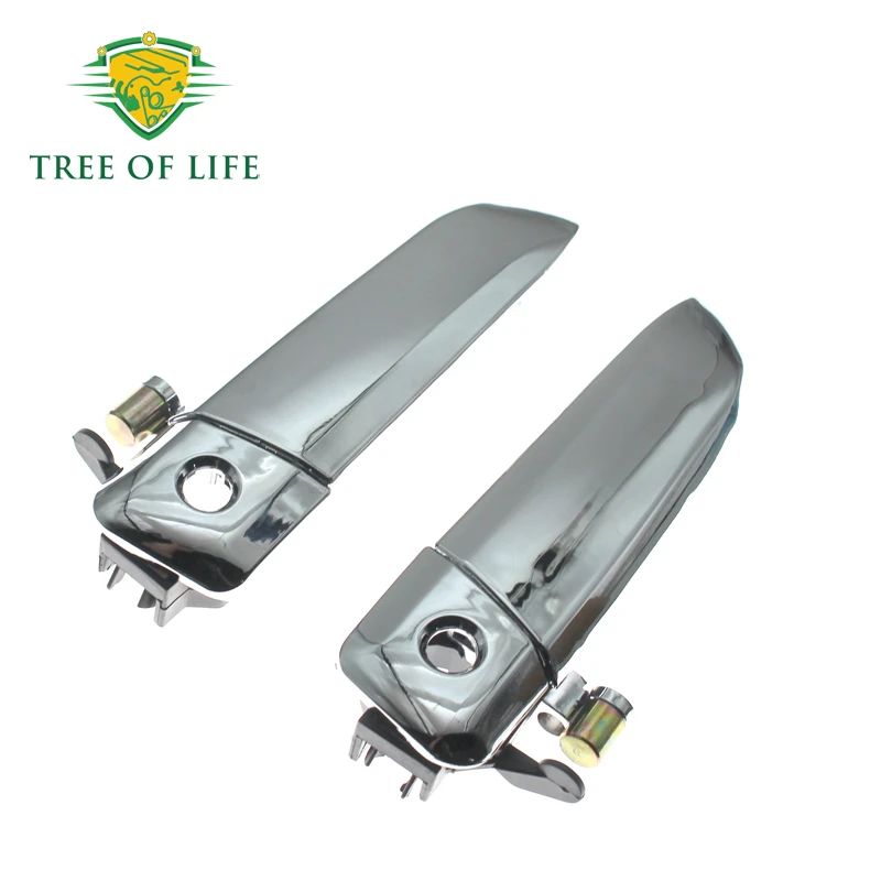 

Car Left Right Front Outer Door Handle Chrome For Toyota Hiace Van Commuter Quantum Super Grandia GL 2005 2006 2007 2008-2015