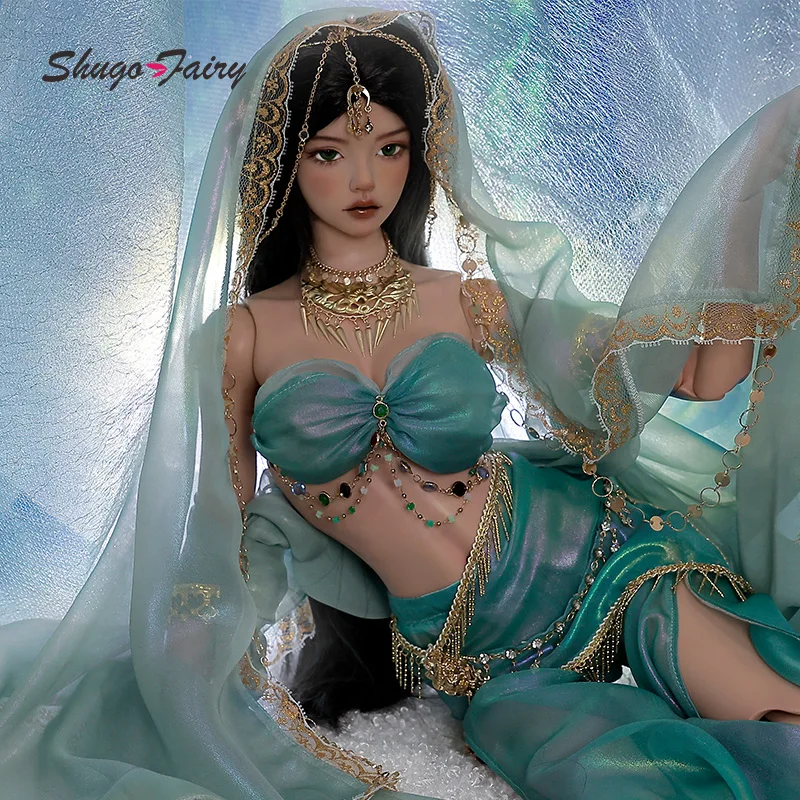 Mari Bjd Doll 1/3 Amanda DS Female Exotic Aladdin Western Dancer Princes Jasmine Blythe Art Figure Dolls for Girl Shugafairy