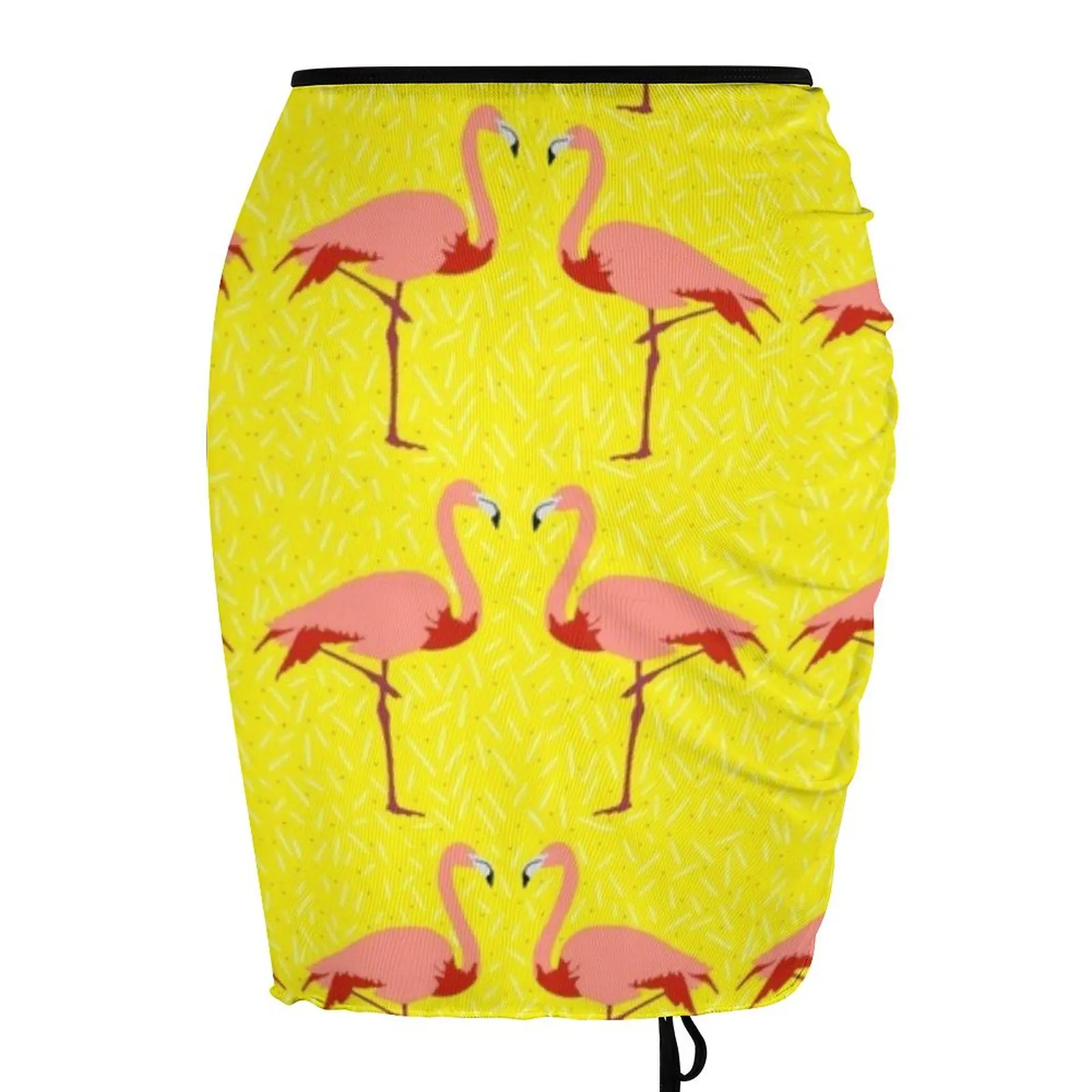 Flamingo Party Beach Skirt midi skirt for women skirt sets