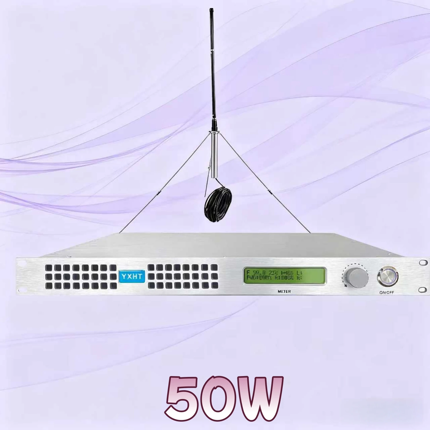 

HP- 50W FM Transmitter Kit (Antenna + Cable) For National & Local Public Radio Stations