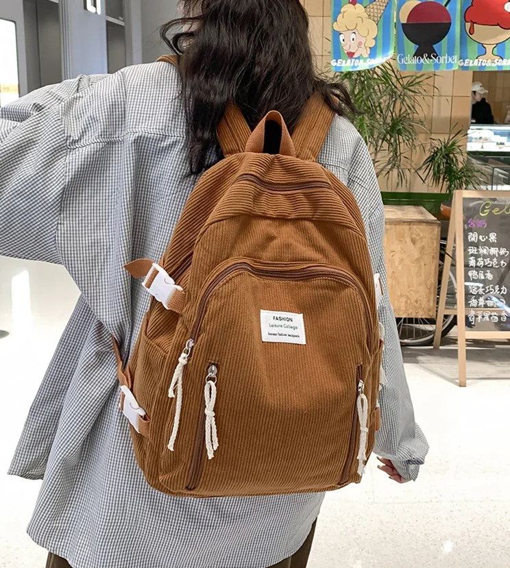 

Модный бархатный рюкзак, однотонный нейлон с мягкой обложкой, 2026, высококачественные сумки для женщин, повседневные интерьерные рюкзаки с карманами на молнии, mochila 가방