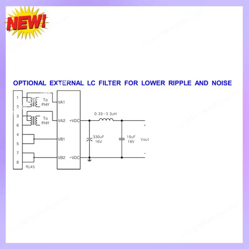 

T24C PM1202 Модуль POE 12 В 2 А Встроенный изолированный контакт поддерживает модуль POE 100 м 1000 м