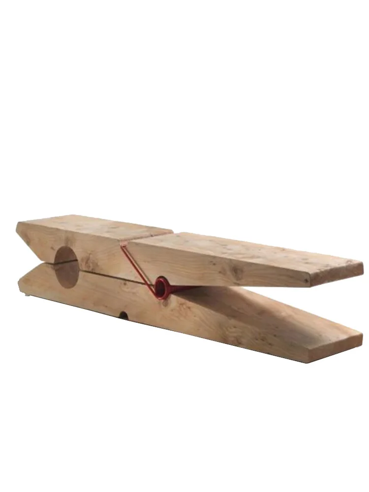 

Creative Log Solid Wood Homestay Stool Low Stool Hotel Clip TV Cabinet Long Strip Stool At The Entrance To Change Shoes