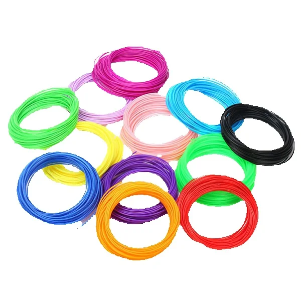 Trend How 3D Pen PCL Low Temperature Filament 1.75mm 10M X 10 Color SET