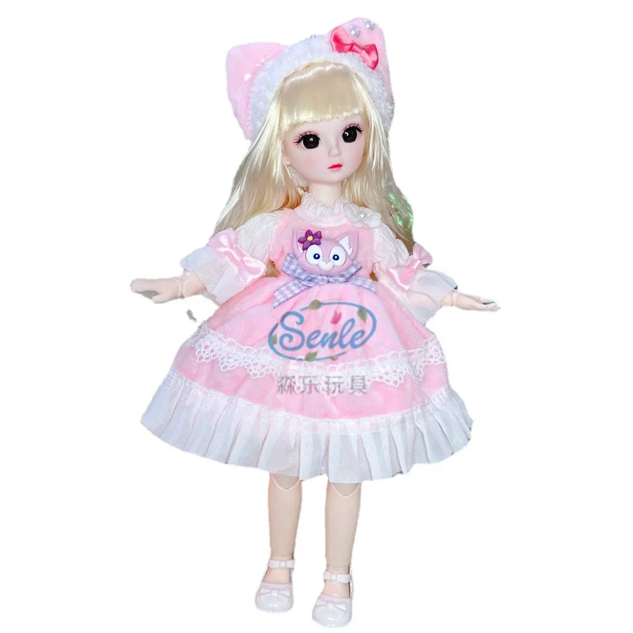 1/6 Bjd Doll Full Set Children Birthday Surprises 30cm Dolls For Girls 6 To 7 Years Kids Toys Clothes And Accessories 2022 New