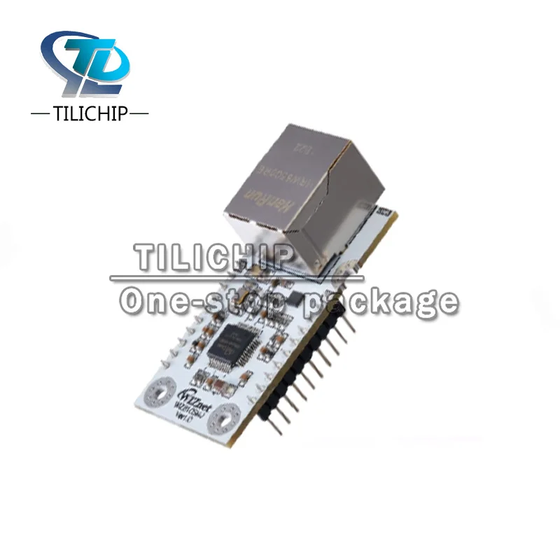 W5100S Ethernet module WIZ810SMJ SPI/ 8-bit bus to network port