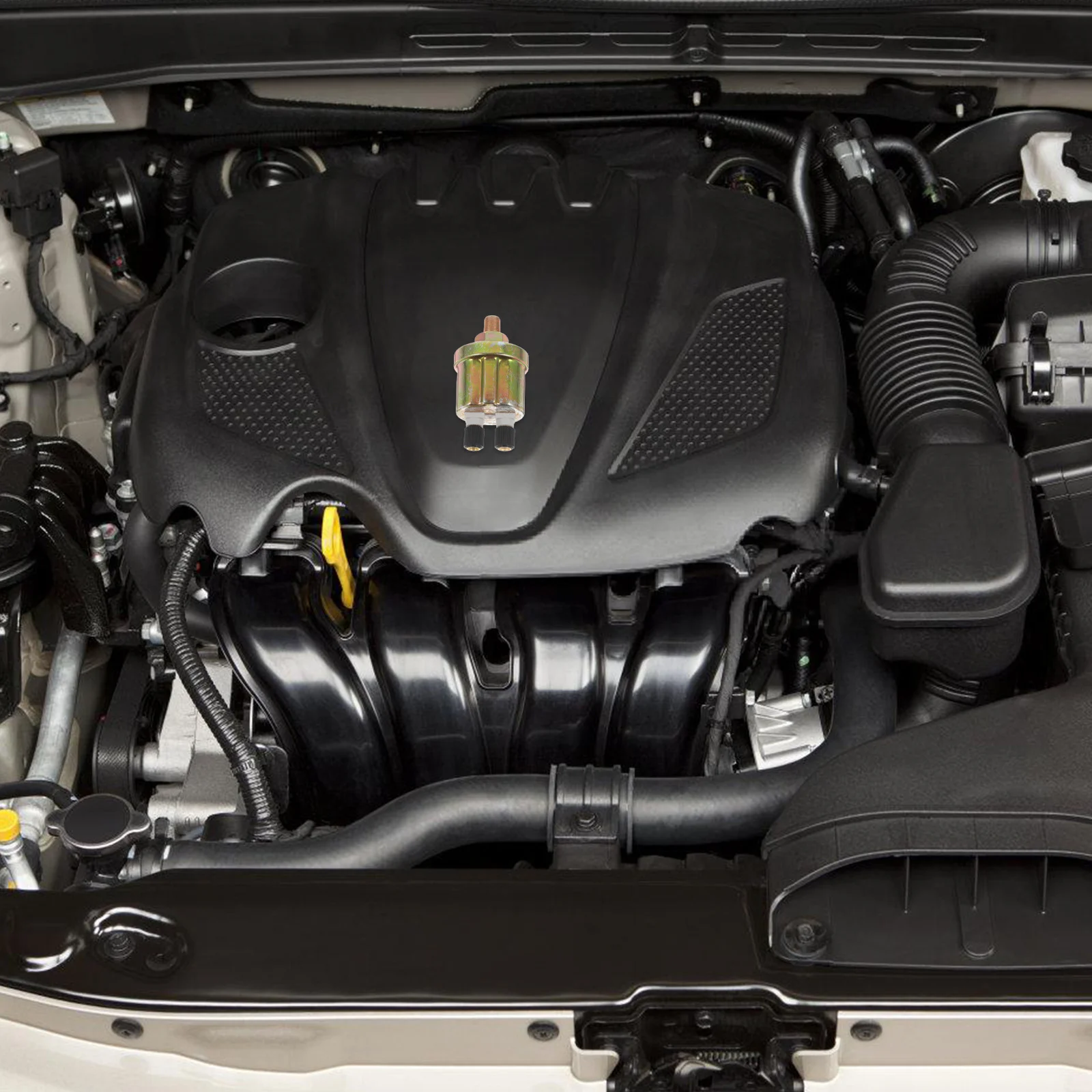 

Oil Pressure Sensor Engine Gauge Sender Switch 1 8 Npt Easy Install Car Pressure Sensor for Warning Light Alarm