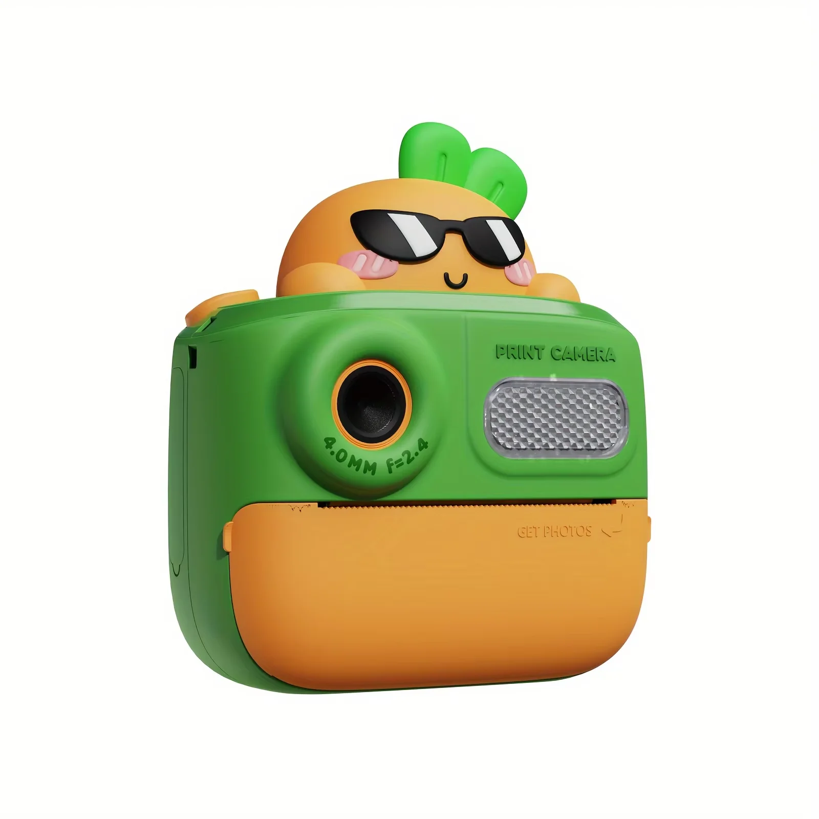 Draagbare 1080P digitale kindercamera Dubbele lens Instant thermische print Visuele camera voor kinderen