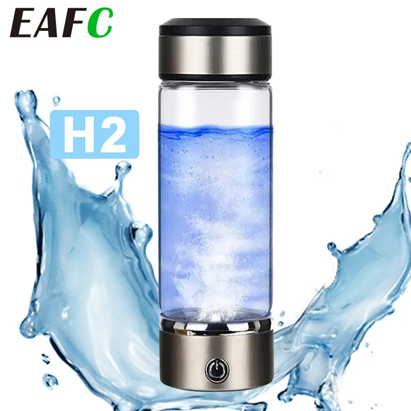 Auto Wasserstoff Wasser Tasse Generator Alkalische Maker Wiederaufladbare Wasser Ionisator Flasche