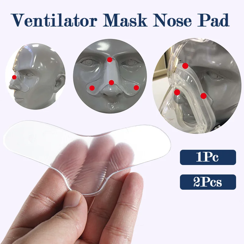 CPAP Universal Nasal Pad Anti-Indentation Cushion แผ่นจมูก Sleep Apnea Mask Comfort Pad สําหรับลดอาการปวด