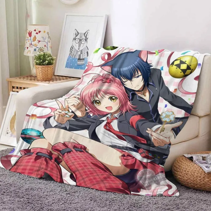 New Shugo Chara! Amu Hinamori Tadase Hotori air conditioning blanket high-quality anime digital print thick soft warm blanket